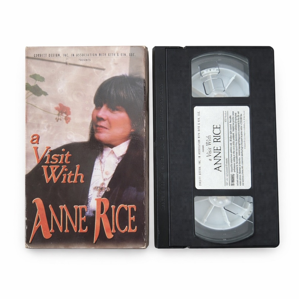 A Visit With Anne Rice VHS Tape